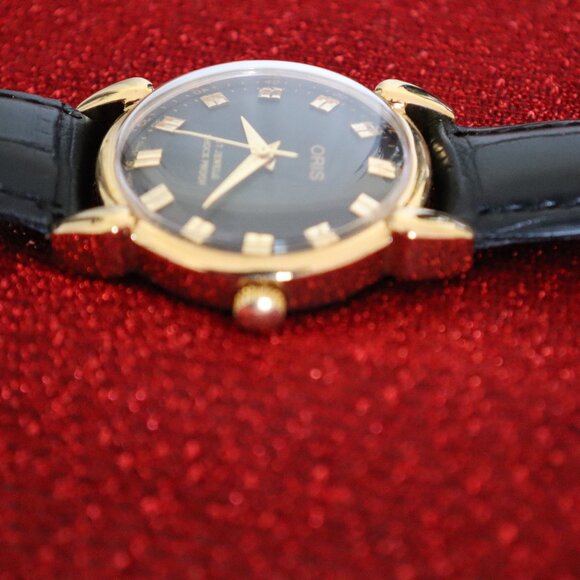 Vintage Oris AM044 Swiss-made, professionally refurbished: 17‑Jewel Manual Wind - Picture 8 of 9